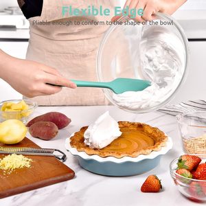 Mayorista de espátula para hornear de silicona sin costuras resistente al calor esparcidor de repostería para mezclar remover raspado en utensilios de cocina antiadherentes - Product Image 5