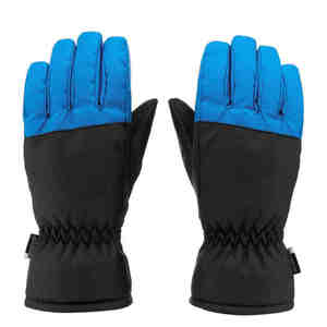 Guantes de esquí de invierno de Color sólido de alta calidad, guantes calefactables de cuero de nuevo estilo con empuñaduras, equipo de esquí ligero al por mayor - Product Image 2