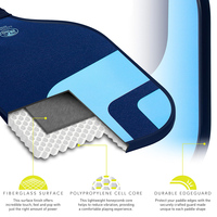Pala de Pickleball Ligera de 5 Días de Garantía, Fabricada por OEM, para Principiantes, Fácil Control, Fibra de Carbono, Núcleo de EVA, Punto Dulce Grande, Venta al por Mayor