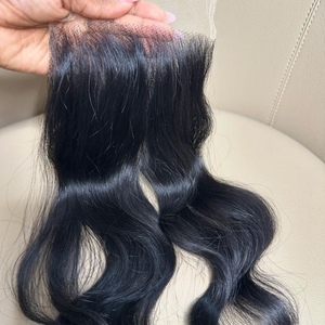 Cheveux humains vierges Remy 100% en vrac, ligne de cheveux naturelle, cuticules alignées, doux, sans nœuds, cheveux indiens, extrémités tirées individuellement, double trame à la machine - Product Image 6