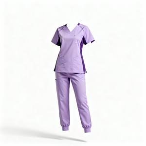 Uniformes d'hôpital de soins infirmiers respirants avec logo personnalisé infirmière de beauté salon dentaire vêtements de travail uniforme ensemble de gommages médicaux pour femmes - Product Image 5