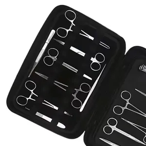 Kit de Instrumentos Quirúrgicos Veterinarios Profesionales, Manual, Acero Inoxidable, Modelo AS-702 - Product Image 3
