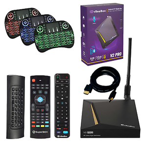 30+15 Gratis NUEVO Decodificador IPTV Original Stream Box TV vSeeBox S4 V2 V3 V4 Pro Max con Control Remoto por Voz (4GB RAM + 32GB ROM) - Product Image 4