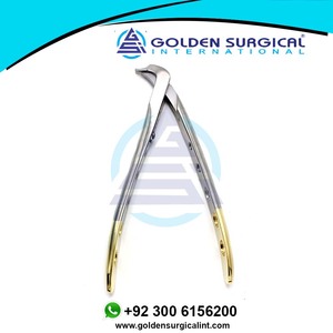 Pince à écarteur de couronne dentaire, pince à retirer les couronnes dentaires, pince à bec, pince en acier inoxydable, outils chirurgicaux pour dentistes - Product Image 4