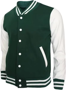 เสื้อแจ็คเก็ตฤดูหนาวผู้ชายแบบ Letterman อุ่นสบาย กันลม ราคาสมเหตุสมผล - Product Image 3