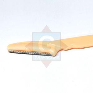 มีดโกนคิ้วด้ามจับพลาสติกใบมีดสแตนเลสมีดโกนกำจัดขน - Product Image 4