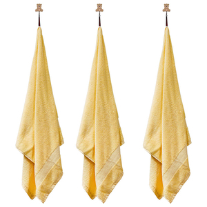 ชุดผ้าเช็ดตัวโรงแรมหรูระดับ5ดาวผ้าขนหนู100% ผ้าฝ้ายไมโครไฟเบอร์ผ้าขนหนูเช็ดมือดูดซับได้ดีสำหรับสปาร้านเสริมสวยใช้ในบ้าน - Product Image 2