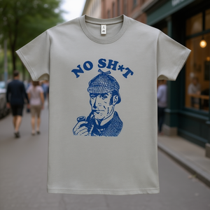 T-shirts promotionnels No Sht Sherlock - Product Image 3