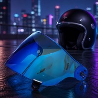 Visière de casque de moto teintée en iridium, lentille de remplacement pour Bell Bullitt