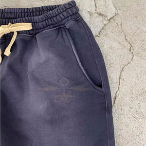 Pantalones cortos de lavado ácido para hombre al por mayor diseño personalizado mejor calidad precio barato pantalones cortos de lavado ácido para hombre - Product Image 2