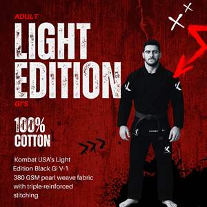 OEM venta al por mayor de Jiu Jitsu brasileño Gi Premium artes marciales Kimono logotipo personalizado ligero Grappling traje de entrenamiento Gi - Product Image 5