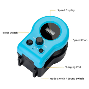 Pet Điện Chạy Bánh Xe Tương Tác Con Chó Mèo Bánh Xe Đồ Chơi Exerciser Cho Có Thể Điều Chỉnh Điều Khiển Từ Xa Tốc Độ Mô Phỏng Săn Bắn Mèo Đồ Chơi - Product Image 4