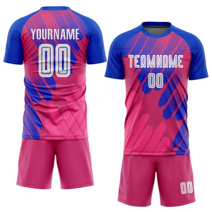 Uniformes de Equipo de Entrenamiento de Manga Corta 100% Poliéster, Conjuntos de Uniformes de Fútbol Personalizados con Impresión por Transferencia de Calor, Cómodos - Product Image 6