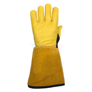 Guantes de Soldadura de Cuero Vacuno para Protección de Manos, Antideslizantes, para Uso en Exteriores, Alta Calidad, Venta al por Mayor - Product Image 3