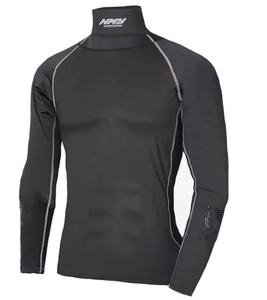 Custom Kevlar Ice Hockey Inner Shirt Cut Resistant Neck Guard Compression Base Layer for Advanced Performance <b>Sport</b> <b>Safety</b> - Product Image 1
