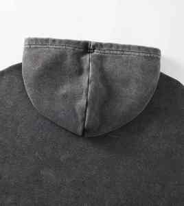 Sudadera de invierno personalizada para hombre, Jersey 100% de algodón de manga larga polar OEM bordado, ajuste cómodo, venta al por mayor disponible - Product Image 3