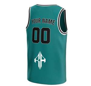 Camisetas de baloncesto sublimación OEM para hombre, 100% poliéster, logotipo personalizado de alta calidad de ATLANTIC para deportes de verano - Product Image 3