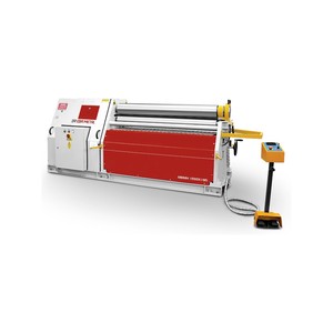 Máquina Hidráulica de Rolado de Placas de 3 Rodillos MRMH, Máquina de Rolado de Placas con Sistema de Apertura Hidráulica, 650-3050 mm - Product Image 2