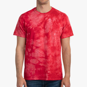 Personnalisez votre logo T-shirts grande taille délavés à l'acide col rond de haute qualité pour hommes T-shirts à épaules tombantes - Product Image 1