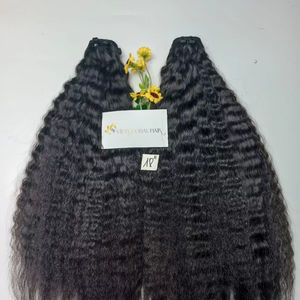 Vente en gros d'extensions de cheveux vierges vietnamiennes crues cheveux cambodgiens de vague de corps droits crépus de haute qualité de fournisseur de confiance - Product Image 1