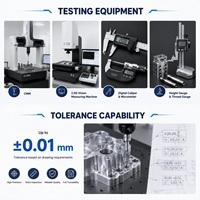 Pièces usinées CNC de précision OEM en acier inoxydable / Usinage de précision par électroérosion à fil, fraisage, perçage, brochage, mâchoires de préhenseur robotisé, blocs anti-usure