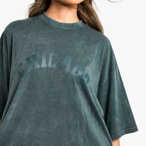 Camiseta Personalizada de Alta Calidad para Mujer, 100% Algodón Ecológico, Estampado Veraniego, Informal, en Venta - Product Image 5