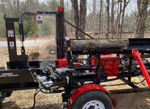 Livraison gratuite, processeur de bois de chauffage Kohler 2,5 CV, tout hydraulique, plateau de 12 pouces pour bûches de 18 pouces de diamètre, convoyeur de décharge hydraulique de 12 pouces - Product Image 3