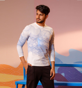 Camisetas de Hombre Estilo Vintage, 100% Fibra de Bambú, Manga Larga, Corte Ajustado, Antiarrugas, Alta Calidad, Producto de Exportación de Bangladesh - Product Image 2