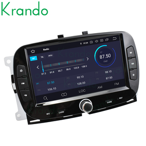 Krando da 7 pollici autoradio di navigazione per <span class=keywords><strong>Fiat</strong></span> <span class=keywords><strong>FIAT</strong></span> 500 2016 - 2019 Android unità di supporto Wireless Apple Carplay 4G WIFI DSP - Product Image 4