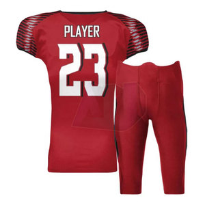 Uniformes de Fútbol Americano para Hombre, Manga Corta, Transpirable, Alto Rendimiento, Tela de Poliéster de 340g, Personalizable, Avanzado - Product Image 2