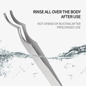 Pinzas de extensión de pestañas al por mayor de fábrica para pinzas de pestañas postizas - Product Image 6