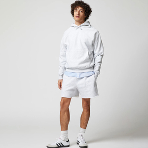 Sweat à capuche uni surdimensionné coupe ample décontracté doux 100% coton sweat à capuche avec logo personnalisé hiver confortable chaud épais épaule tombante sweat à capuche pour hommes - Product Image 3