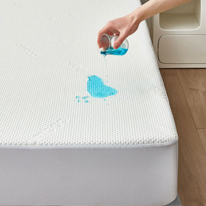 <span class=keywords><strong>Protector</strong></span> de Colchón Impermeable de Bambú Antideslizante y Antiácaros de Poliéster, Tamaño King, en Oferta - Product Image 4