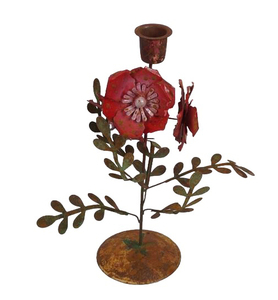 Diseño de flores Golden Stik portavelas de Navidad Galvani Zed para Interior vacaciones hogar Mesa decorativa vacaciones festivas - Product Image 2