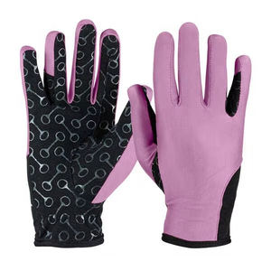 Gants d'équitation Gants d'équitation professionnels en cuir synthétique Gants d'équitation Gants d'équitation Logo personnalisé - Product Image 1