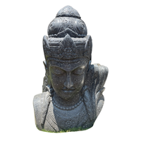 Statue de Bouddha en Terrazzo Faite à la Main de Haute Qualité, Style Prestige Moderne, Surface Lisse, Utilisation Intérieure/Extérieure, Église, Villa