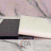 Lámina de POM Acetal EPA Elite Natural de 50 mm x 60 cm x 2 m, Grado de Extrusión para Alimentos, Plástico de Ingeniería de Uso Multipropósito para Cualquier Industria