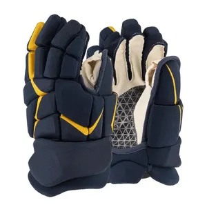 Gants de protection des mains de hockey sur glace personnalisés 2024 gants de hockey sur glace professionnels de vente chaude pour équipe adulte