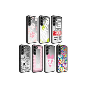 Coque arrière en silicone de luxe à motif miroir pour Samsung Galaxy S23, antichoc avec protection de l'appareil photo - Product Image 2