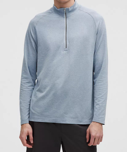 Sudadera Premium Nueva y Exclusiva de Corte Holgado con Cuello Redondo y Cierre de Cremallera de un Cuarto para Hombre, Tejido Suave, Cálido y Transpirable de Alta Calidad - Product Image 1