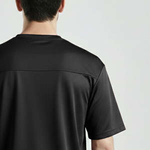 All in Jersey '26 (<b>Black</b>)-Oversized Short Sleeve Length - Product Image 4