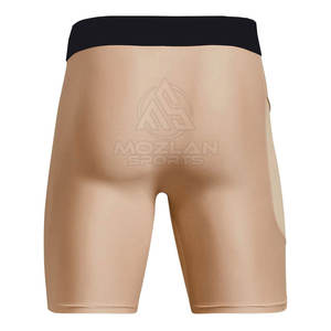 Shorts de compression pour hommes avec logo personnalisé en gros, shorts de compression pour l'entraînement les plus vendus - Product Image 2