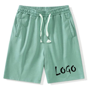 Pantalones Cortos Deportivos para Gimnasio, Ropa de Entrenamiento, Pantalones Cortos Deportivos de Compresión Personalizados, Spandex/Algodón, Ligeros, de Secado Rápido, con Cordón Ajustable - Product Image 4