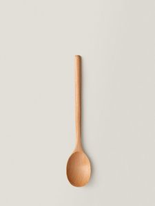 Cuchara de Sopa de Madera de Acacia con Logotipo Personalizado, Vajilla Moderna para el Hogar, Sin Pintar, para Revolver Comidas Calientes y Servir Fácilmente - Product Image 2