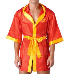 OEM Service Wholesale <b>Boxing</b> <b>Robes</b> Solid Color <b>Boxing</b> <b>Robes</b> New Arrival <b>Boxing</b> <b>Robes</b> For Adult - Product Image 3