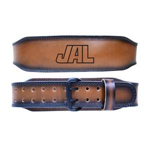 เข็มขัดยกน้ำหนักหนัง4นิ้วเข็มขัดพยุงหลังสำหรับเล่นฟิตเนสยิมเข็มขัดยกน้ำหนักแบบปรับแต่งได้2025 - Product Image 2