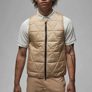 Veste matelassée sans manches pour homme sur mesure en gros, de haute qualité, col montant, fermeture éclair, imperméable, respirante, vêtements d'extérieur - Product Image 1