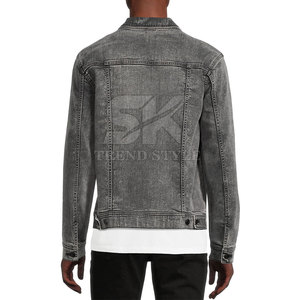 Veste d'hiver en jean multicolore à séchage rapide, confortable et polyvalente, idéale pour la vente en ligne - Product Image 4