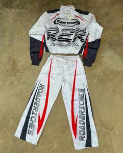 High Quality Trending Custom 2 Piece Jogger Sets Nylon Sweat <b>Pant</b> Windbreaker Summer Men Nylon Men Sets Nylon Tracksuits for Men - Product Image 6