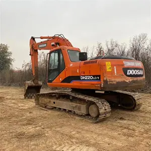 Doosan Dh220 Populaire Hoge Kwaliteit Crawling Engineering Met Lage Prijs Doosan Graafmachine Op Voorraad